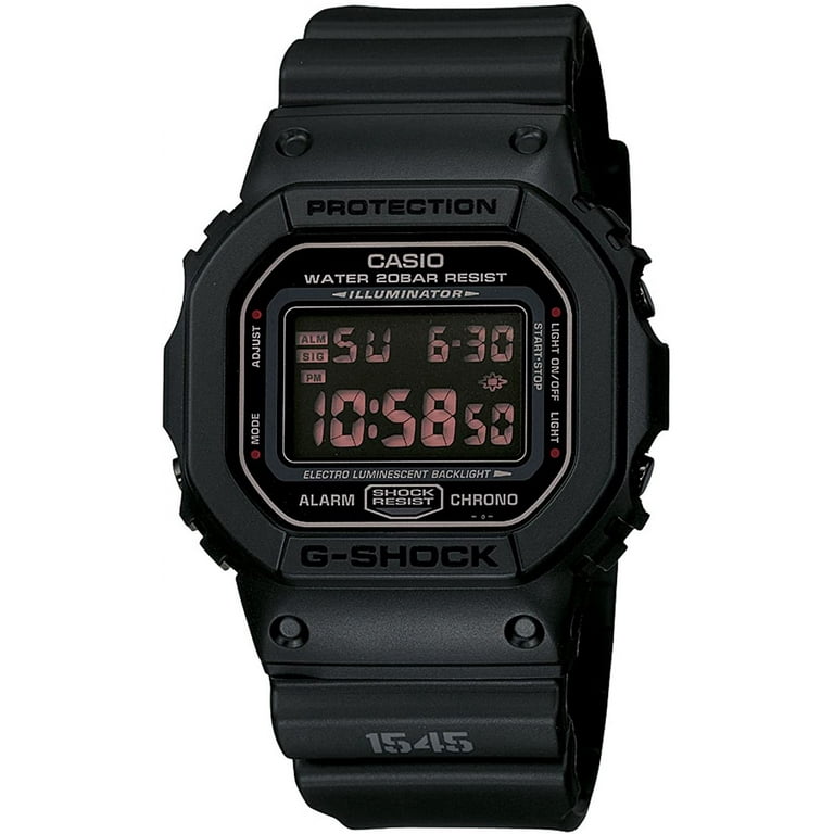 Casio dw 5600 all black online