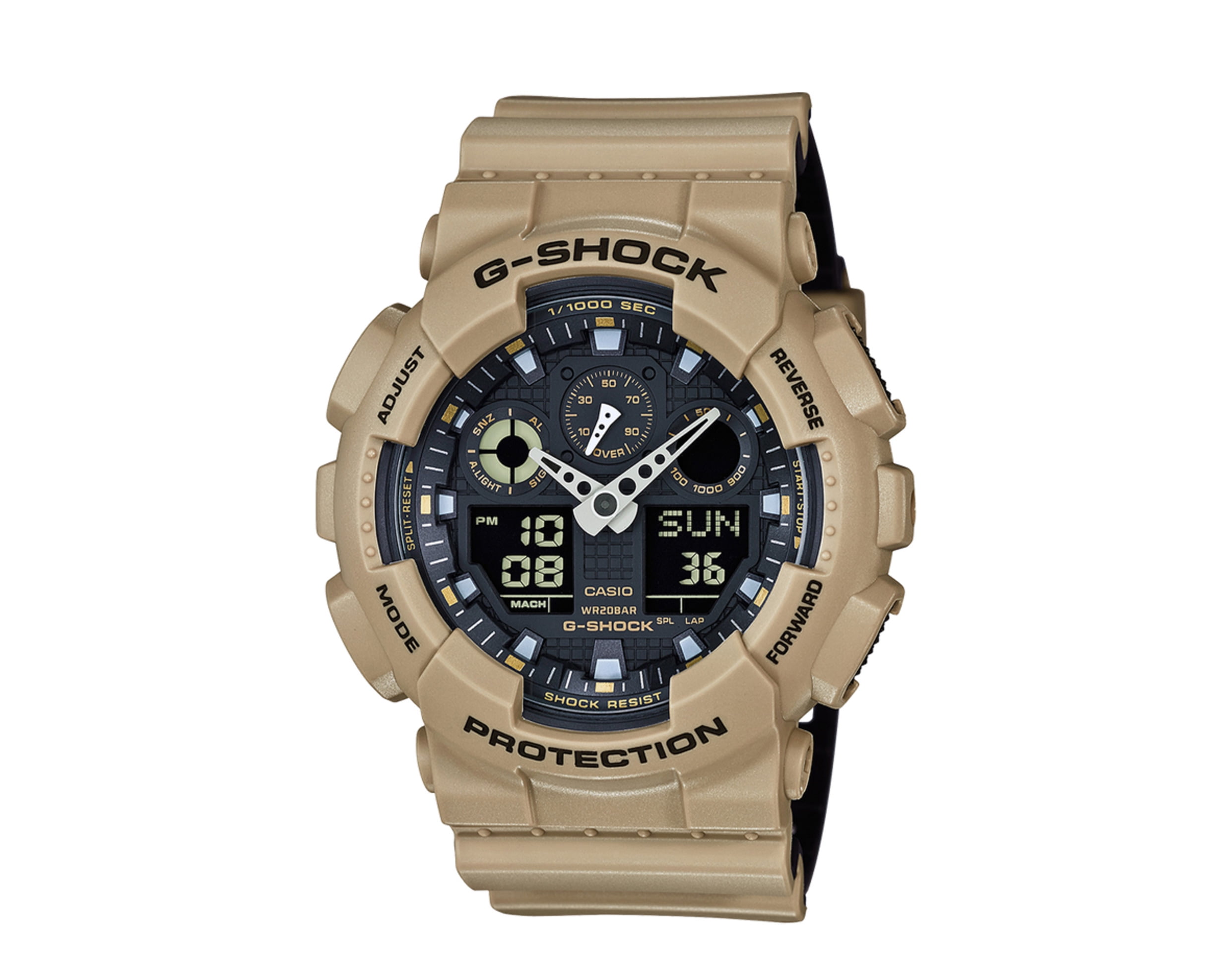 Tan g shock watch sale