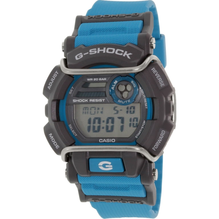 Men's G-Shock GD400-2 Blue Rubber Quartz Sport Watch - Walmart.com