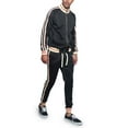 thumbnail image 1 of Men's G Track Suits 2 Piece Sweatsuit Set ST575 - Black - 5X-Large, 1 of 6