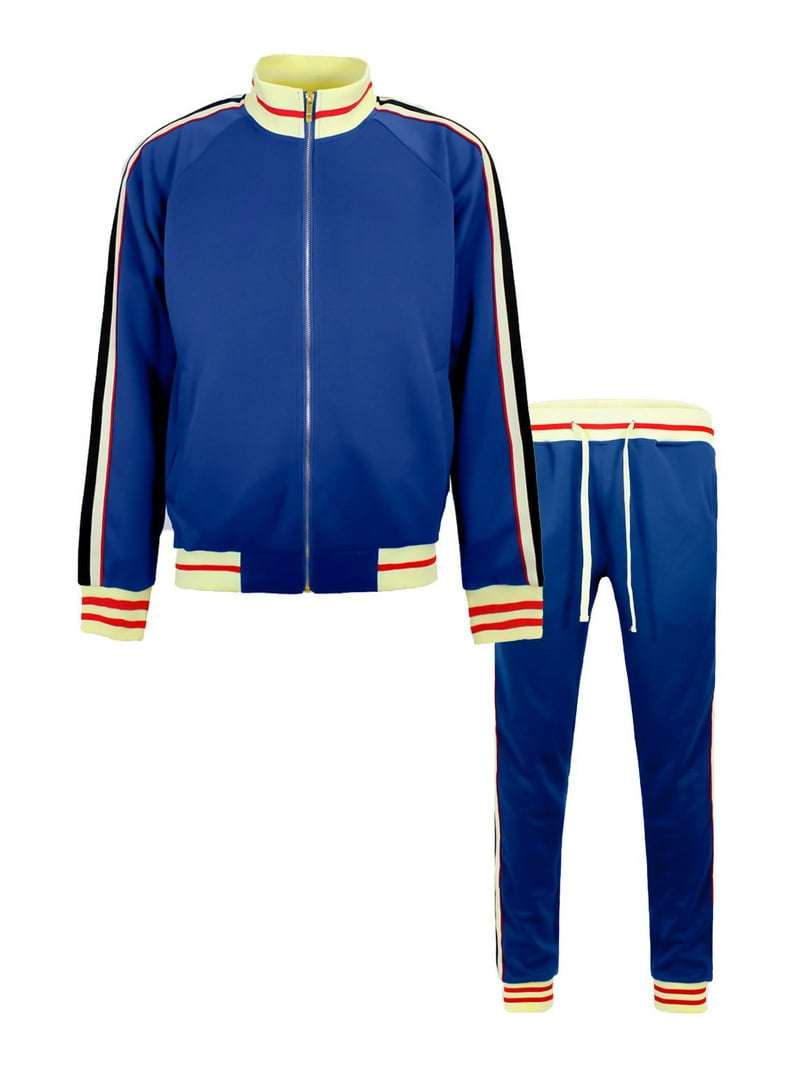 Men's G Track Suits Piece Sweatsuit Set ST575 for Jogging