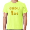 thumbnail image 1 of Men's Göbeklitepe Archaeology Cotton Tee Shirt, Small Neon Yellow, 1 of 3