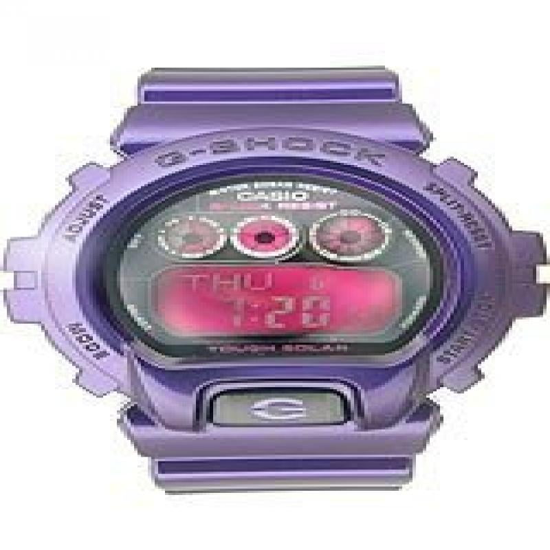 Men's G6900CC-6 'G-Shock' Digital Purple Resin Watch
