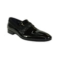thumbnail image 1 of Men's GENIO Patent Leather Red Sole Shoes Formal 120371275 Black Stones, 1 of 8