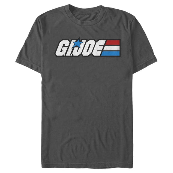 Men's GI Joe Classic Logo Graphic Tee Charcoal X Large