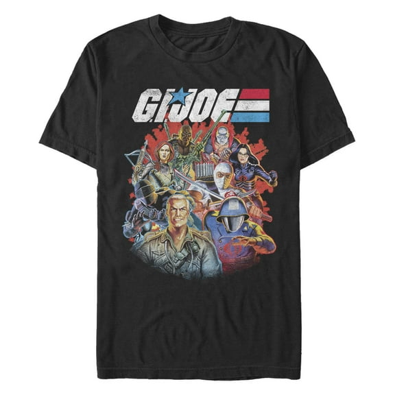 Men's GI Joe Group Shot  Graphic T-Shirt