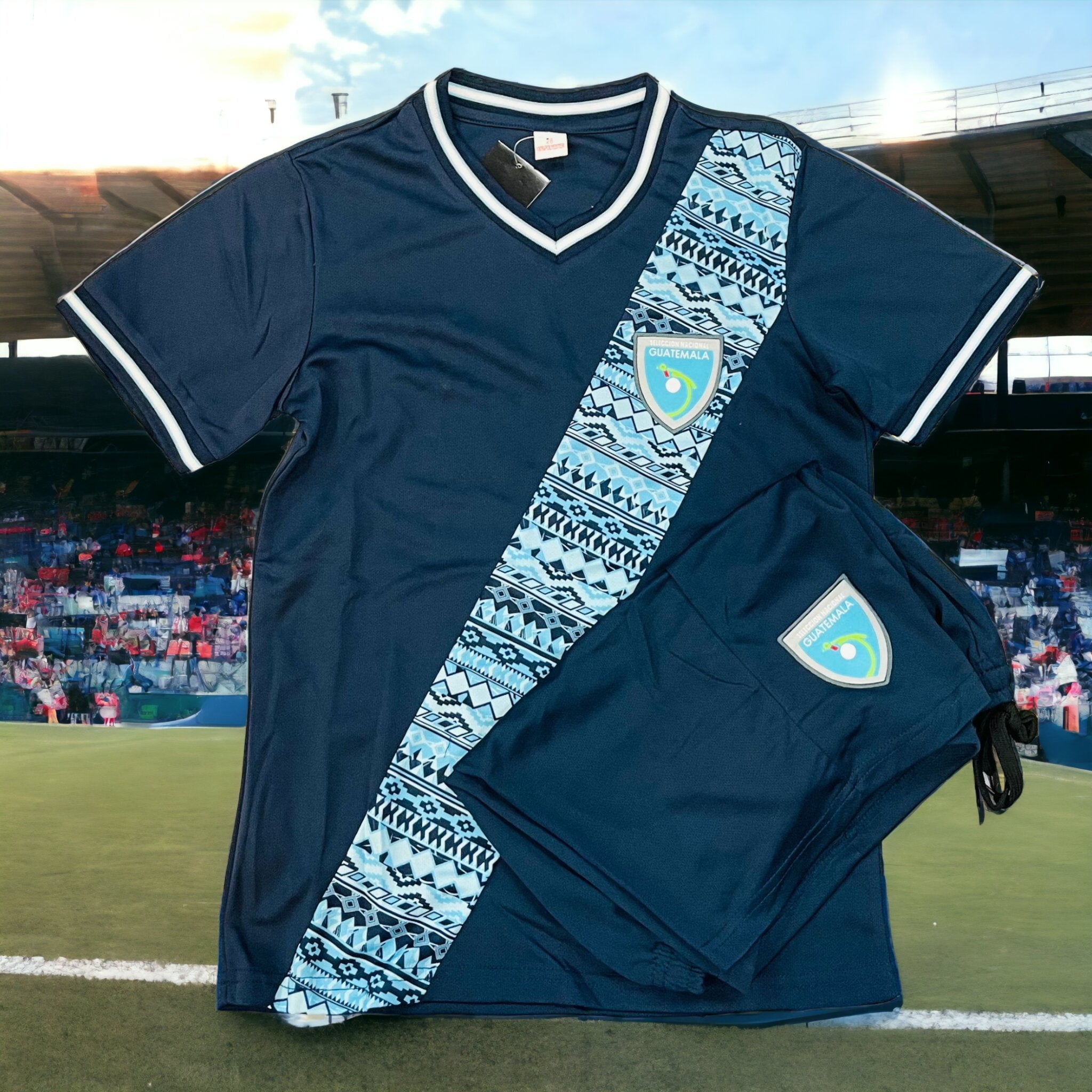 Men's GUATEMALA Futbol Sports Soccer Jersey TShirts & Shorts 00212