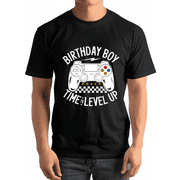 Mens Game Boy Birthday Graphic Print T-Shirt For Men Casual Short Sleeve Tee 1 Pcs 100% Heavy Cotton - Comfortable Crew Neck, Soft Tees Tops