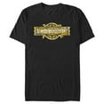 thumbnail image 1 of Men's Game of Thrones Golden Logo  Graphic Tee Black 3X Large, 1 of 5