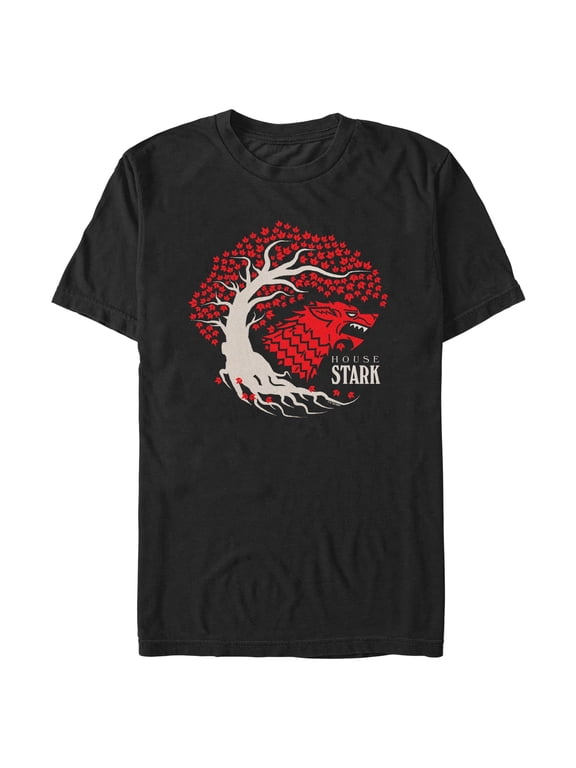 Men's Game of Thrones House Stark Tree Graphic T-Shirt