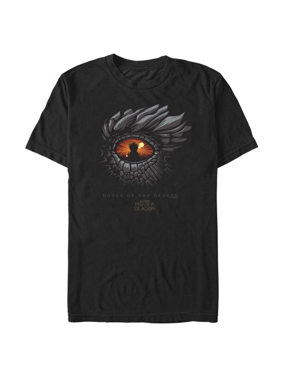 Men's Game of Thrones: House of the Dragon Eye of the Dragon Graphic Tee Black 2X Large