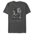 thumbnail image 1 of Men's Game of Thrones Jon Snow Watcher on the Wall  Graphic Tee Charcoal Small, 1 of 4