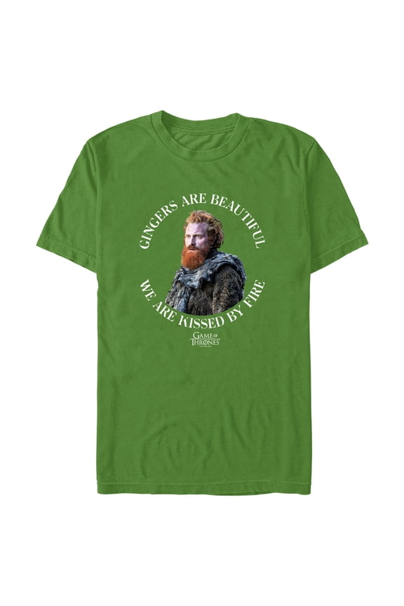 Men's Game of Thrones Tormund Gingers are Beautiful Graphic Tee Kelly Green Small