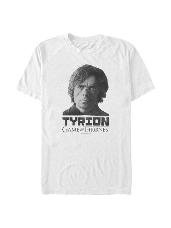 Men's Game of Thrones Tyrion Lannister Portrait Graphic Tee White 3X Large