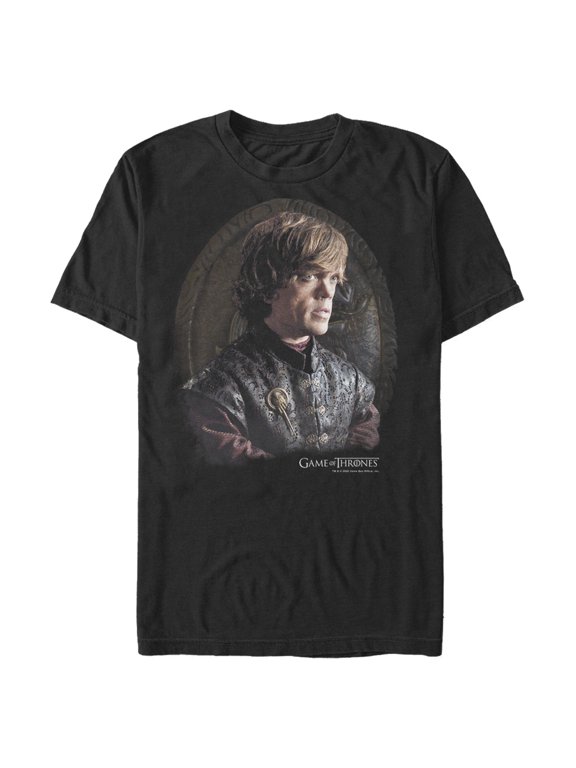 Men's Game of Thrones Tyrion Portrait Graphic Tee Black 3X Large