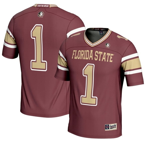 Men's GameDay Greats #1 Garnet Florida State Seminoles Endzone Football Jersey