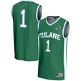 thumbnail image 1 of Men's GameDay Greats #1  Green Tulane Green Wave  Lightweight Basketball Jersey, 1 of 4