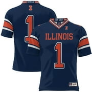 Men's GameDay Greats #1 Navy Illinois Fighting Illini Football Jersey