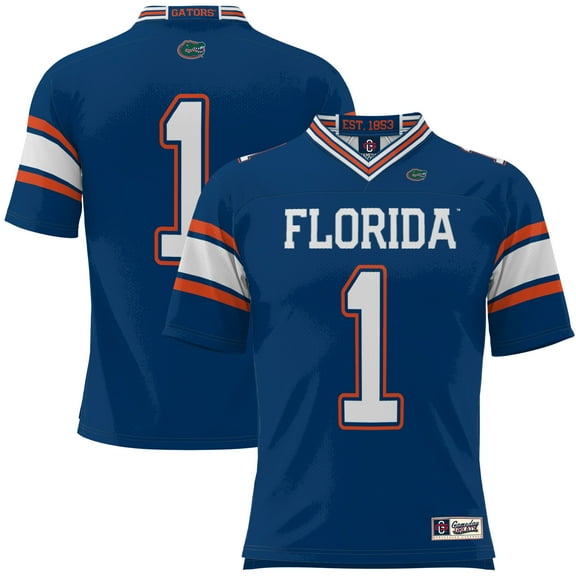 Men's GameDay Greats #1 Royal Florida Gators Football Jersey