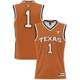 thumbnail image 1 of Men's GameDay Greats #1 Texas Orange Texas Longhorns Lightweight Collegiate Basketball Jersey, 1 of 4
