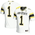 thumbnail image 1 of Men's GameDay Greats #1 White Appalachian State Mountaineers Endzone Football Jersey, 1 of 4