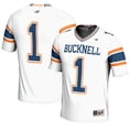 thumbnail image 1 of Youth GameDay Greats #1 White Bucknell Bison Endzone Football Jersey, 1 of 4