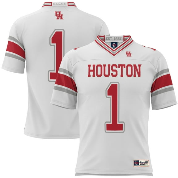 Youth GameDay Greats #1 White Houston Cougars Football Jersey