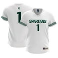 thumbnail image 1 of Men's GameDay Greats #1  White Michigan State Spartans  Lightweight Soccer Team Jersey, 1 of 4
