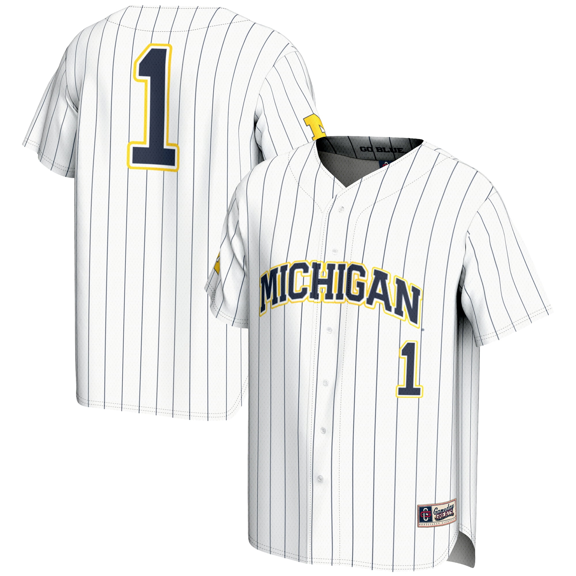 nike michigan baseball jersey