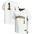 thumbnail image 1 of Men's GameDay Greats #1 White Oklahoma State Cowboys Lightweight Baseball Fashion Jersey, 1 of 4