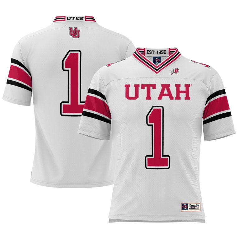 Men's ProSphere #1 Red Louisville Cardinals Football Jersey