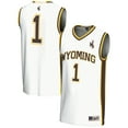 thumbnail image 1 of Men's GameDay Greats #1  White Wyoming Cowboys  Lightweight Basketball Jersey, 1 of 4