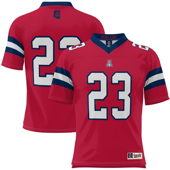 Men's GameDay Greats #23 Red Arizona Wildcats Desert Rising Football Jersey