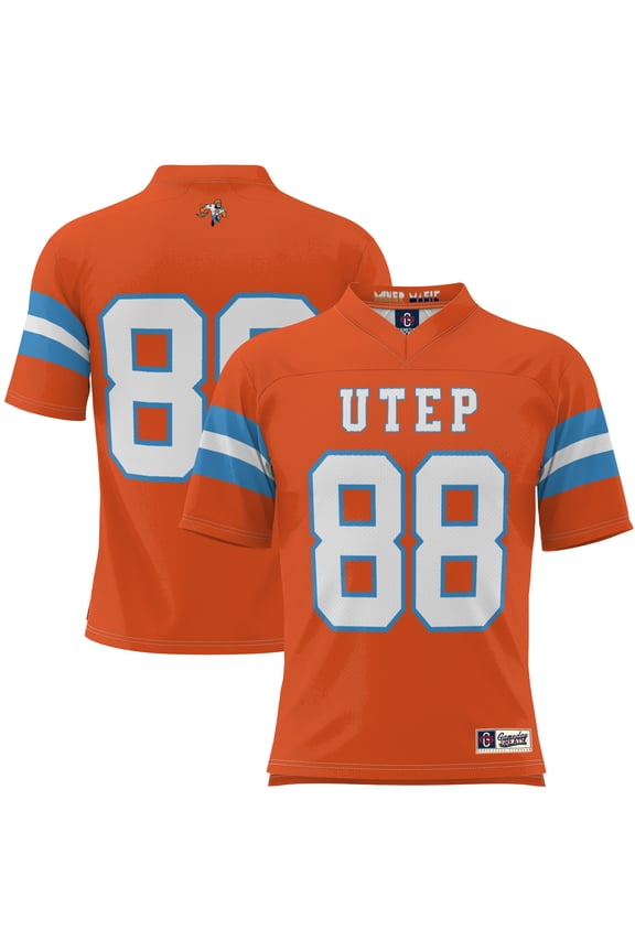 Men's GameDay Greats #88 Orange UTEP Miners Throwback Football Jersey
