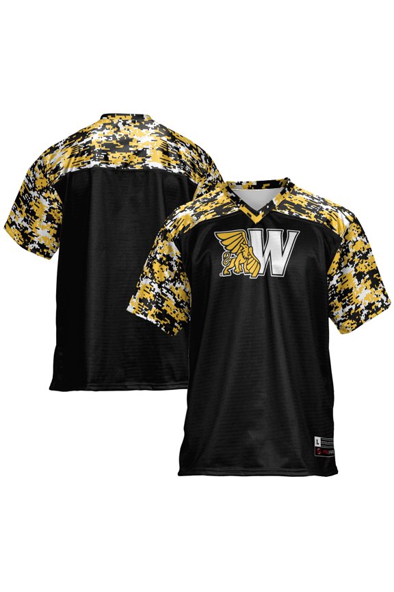 Men's GameDay Greats Black Missouri Western State Griffons Football Jersey