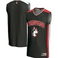 thumbnail image 1 of Men's GameDay Greats Black Northeastern Huskies Spirit Basketball Jersey, 1 of 4