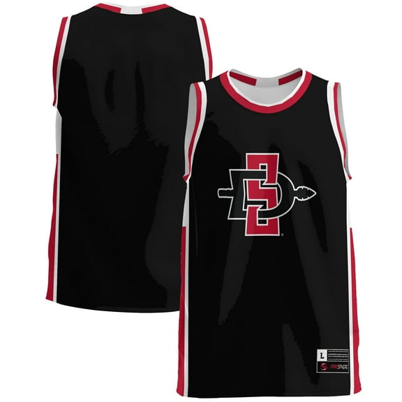 Men's GameDay Greats  Black San Diego State Aztecs  Lightweight Basketball Jersey