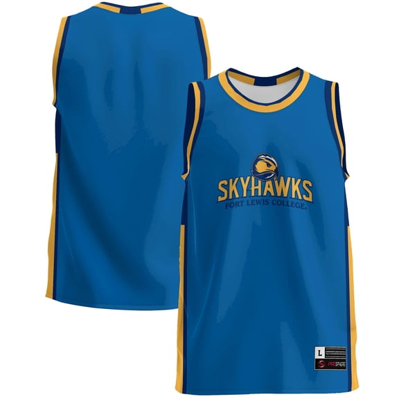Men's GameDay Greats  Blue Fort Lewis College Skyhawks  Lightweight Basketball Jersey