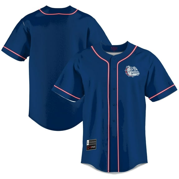 Men's GameDay Greats  Blue Gonzaga Bulldogs  Lightweight Baseball Jersey
