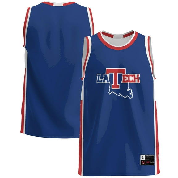 Men's GameDay Greats  Blue Louisiana Tech Bulldogs  Lightweight Basketball Jersey