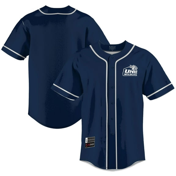 Men's GameDay Greats  Blue New Hampshire Wildcats  Lightweight Baseball Jersey