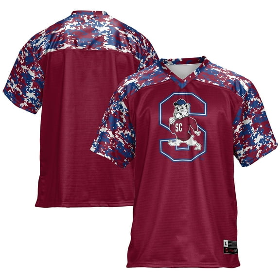 Men's GameDay Greats Blue South Carolina State Bulldogs Football Jersey