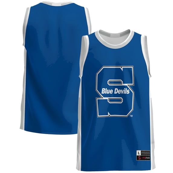 Men's GameDay Greats Blue Wisconsin Stout Blue Devils Lightweight Basketball Jersey