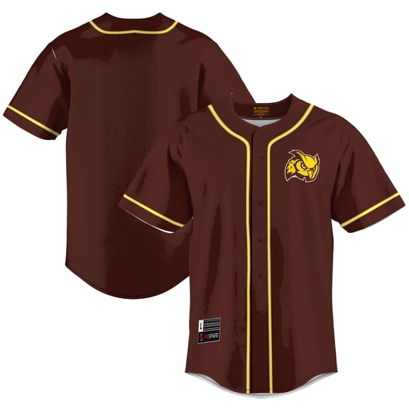 Men's GameDay Greats  Brown Rowan Profs  Lightweight Baseball Jersey