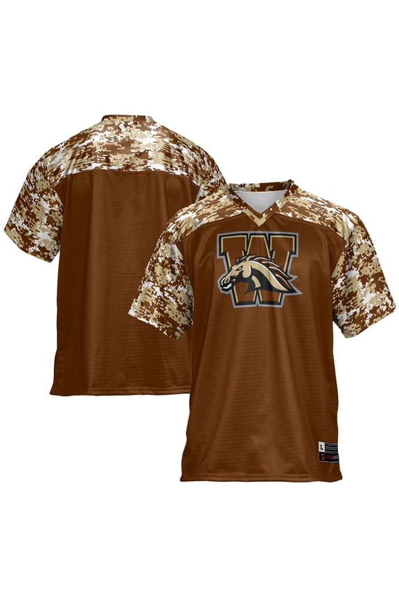 Men's GameDay Greats Brown Western Michigan Broncos Football Jersey