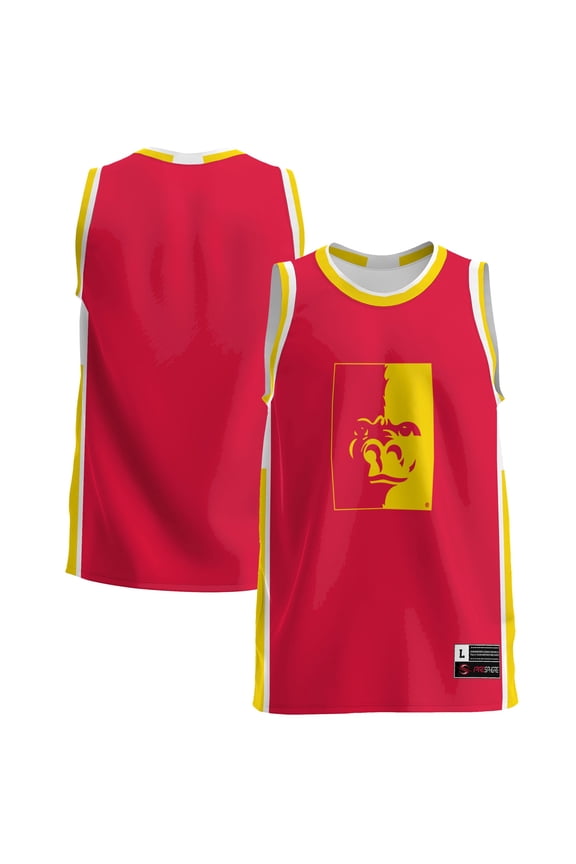 Men's GameDay Greats Crimson Pittsburg State Gorillas Lightweight Basketball Jersey