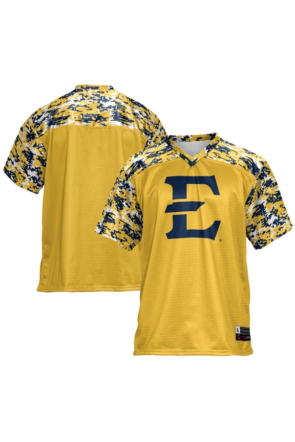 Men's GameDay Greats Gold ETSU Buccaneers Football Jersey
