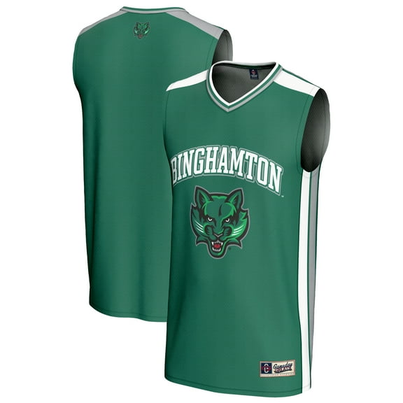 Men's GameDay Greats Green Binghamton Bearcats Spirit Basketball Jersey