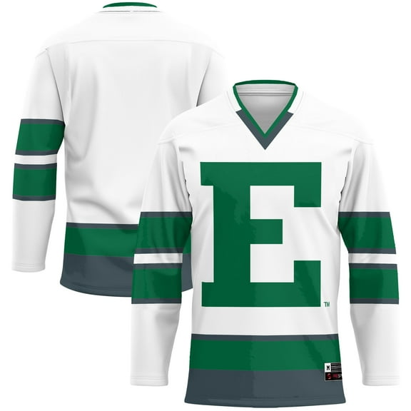 Men's GameDay Greats Green Eastern Michigan Eagles Hockey Jersey