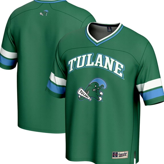 Men's GameDay Greats Green Tulane Green Wave Spirit Football Jersey
